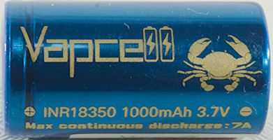 Test Review Of Vapcell Inr Mah Blue Rechargeable